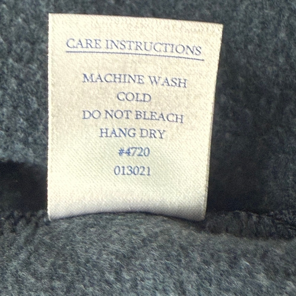 Free Fly Sweatshirt Womens Medium Blue Mock Neck Bamboo Thermal‎ Fleece Top - Picture 7 of 10